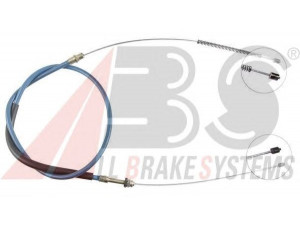 A.B.S. K10866 trosas, stovėjimo stabdys 
 Stabdžių sistema -> Valdymo svirtys/trosai
4834.77