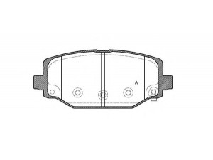 OPEN PARTS BPA1483.04 stabdžių trinkelių rinkinys, diskinis stabdys 
 Techninės priežiūros dalys -> Papildomas remontas
K68159526AC, K68144209AA, K68159526AB