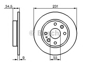 BOSCH 0 986 478 242 stabdžių diskas 
 Dviratė transporto priemonės -> Stabdžių sistema -> Stabdžių diskai / priedai
NA01-26-251, NA01-26-251A, NA01-26-251C