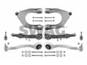 SWAG 10 92 6000 pakabos komplektas 
 Ašies montavimas/vairavimo mechanizmas/ratai -> Valdymo svirtis/pasukamosios svirties sujungimas -> Vairo trauklės (valdymo svirtis, išilginis balansyras, diago
000 330 00 18, 000 330 00 18 S1