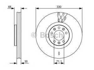 BOSCH 0 986 479 529 stabdžių diskas 
 Stabdžių sistema -> Diskinis stabdys -> Stabdžių diskas
4249 70, 4249 77, 4249 A7, 4249 70