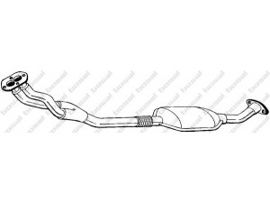 BOSAL 099-543 katalizatoriaus keitiklis 
 Išmetimo sistema -> Katalizatoriaus keitiklis
58 54 414, 8 54 000, 8 58 158, 24413692