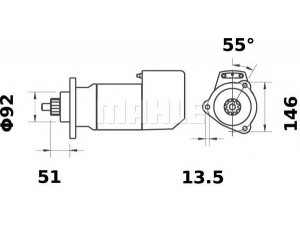 MAHLE ORIGINAL MS 586 starteris 
 Elektros įranga -> Starterio sistema -> Starteris
1543375, 1543695, 1676800, 1676816