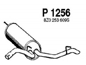 FENNO P1256 galinis duslintuvas 
 Išmetimo sistema -> Duslintuvas
8Z0253609S