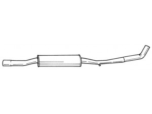 AKS DASIS SG18401 vidurinis duslintuvas