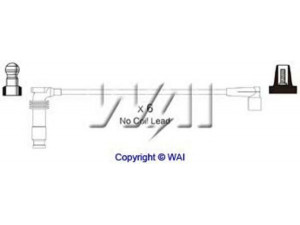 WAIglobal SL654 uždegimo laido komplektas