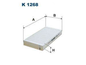 FILTRON K1268 filtras, salono oras 
 Techninės priežiūros dalys -> Techninės priežiūros intervalai
05058040AA, K05058040AA