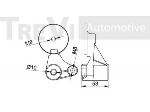 TREVI AUTOMOTIVE TA1373 diržo įtempiklis, V formos rumbuotas diržas 
 Diržinė pavara -> V formos rumbuotas diržas/komplektas -> Dirželio įtempiklis (įtempimo blokas)
074145283, 074145283, 074145283