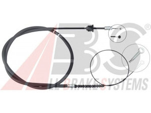 A.B.S. K11591 trosas, stovėjimo stabdys 
 Stabdžių sistema -> Valdymo svirtys/trosai
4641035510