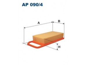 FILTRON AP090/4 oro filtras 
 Techninės priežiūros dalys -> Techninės priežiūros intervalai
1444 VP, 1444EZ, 1444FN, 1444 VP