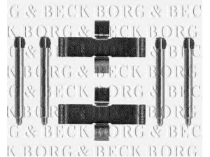 BORG & BECK BBK1089 priedų komplektas, diskinių stabdžių trinkelės 
 Stabdžių sistema -> Diskinis stabdys -> Stabdžių dalys/priedai