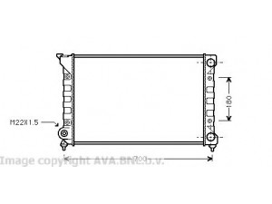 AVA QUALITY COOLING VW2072 radiatorius, variklio aušinimas 
 Aušinimo sistema -> Radiatorius/alyvos aušintuvas -> Radiatorius/dalys
353121253, 353121253E, 353121253F