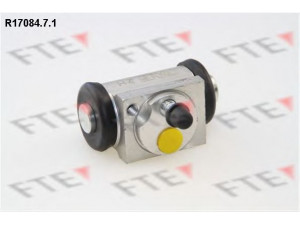 FTE R17084.7.1 rato stabdžių cilindras 
 Stabdžių sistema -> Ratų cilindrai
77 01 067 647