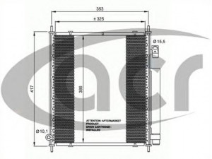 ACR 300610 kondensatorius, oro kondicionierius 
 Oro kondicionavimas -> Kondensatorius
80110SAA003, 80110SAAJ01