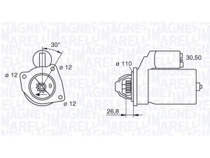 MAGNETI MARELLI 063217148010 starteris 
 Elektros įranga -> Starterio sistema -> Starteris
1516792R, 4710224, 4711699, 4719664