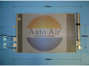 AUTO AIR GLOUCESTER 16-9639 kondensatorius, oro kondicionierius 
 Oro kondicionavimas -> Kondensatorius
50507287, 50507288, 60694767, 60698005