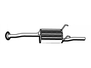 WALKER 17784 galinis duslintuvas 
 Išmetimo sistema -> Duslintuvas
18030SR4A20, 18307SR4A21