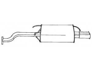 AKS DASIS SG65628 galinis duslintuvas