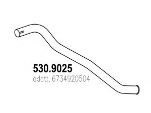 ASSO 530.9025 išleidimo kolektorius
6734920504