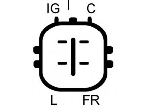 LUCAS ELECTRICAL LRA03491 kintamosios srovės generatorius 
 Elektros įranga -> Kint. sr. generatorius/dalys -> Kintamosios srovės generatorius
31100-RZP-G01, CSF37