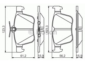 BOSCH 0 986 495 346 stabdžių trinkelių rinkinys, diskinis stabdys 
 Techninės priežiūros dalys -> Papildomas remontas
3Q0 698 451, 5Q0 698 451, 8V0 698 451 A