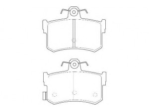 WAGNER WBP21682A stabdžių trinkelių rinkinys, diskinis stabdys 
 Techninės priežiūros dalys -> Papildomas remontas
GBP90323, SFP10012, GBP90323AF