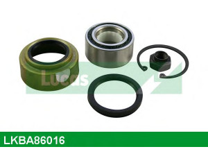 LUCAS ENGINE DRIVE LKBA86016 rato guolio komplektas 
 Ašies montavimas/vairavimo mechanizmas/ratai -> Rato stebulė/montavimas -> Rato guolis