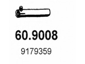 ASSO 60.9008 išleidimo kolektorius 
 Išmetimo sistema -> Išmetimo vamzdžiai
1326481, 3528183, 8602955, 9179329