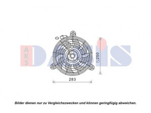 AKS DASIS 518089N ventiliatorius, radiatoriaus 
 Aušinimo sistema -> Oro aušinimas
96164864