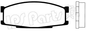 IPS Parts IBD-1586 stabdžių trinkelių rinkinys, diskinis stabdys
MB295549, MB295690, MB295878, MB295879