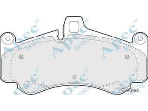 APEC braking PAD1408 stabdžių trinkelių rinkinys, diskinis stabdys 
 Techninės priežiūros dalys -> Papildomas remontas
98035193900, 99635194800, 99735194701