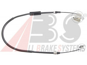 A.B.S. K12407 trosas, stovėjimo stabdys 
 Stabdžių sistema -> Valdymo svirtys/trosai
6025 006 423