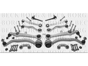 BORG & BECK BCA7125K pakabos komplektas 
 Ašies montavimas/vairavimo mechanizmas/ratai -> Valdymo svirtis/pasukamosios svirties sujungimas -> Vairo trauklės (valdymo svirtis, išilginis balansyras, diago