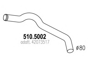 ASSO 510.5002 išleidimo kolektorius
42073517