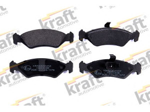 KRAFT AUTOMOTIVE 6002002 stabdžių trinkelių rinkinys, diskinis stabdys 
 Techninės priežiūros dalys -> Papildomas remontas
1010502, 1013843, 1030601, 1042687