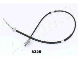 ASHIKA 131-06-632R trosas, stovėjimo stabdys 
 Stabdžių sistema -> Valdymo svirtys/trosai
4642087713