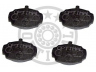OPTIMAL 6112 stabdžių trinkelių rinkinys, diskinis stabdys 
 Techninės priežiūros dalys -> Papildomas remontas
GBP90202, GBP90256