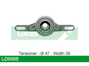 LUCAS ENGINE DRIVE LD0085 įtempiklio skriemulys, paskirstymo diržas
6089286, 6145027, 81SM-6K254-GA