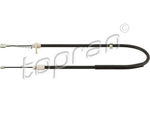 TOPRAN 408 403 trosas, stovėjimo stabdys 
 Stabdžių sistema -> Valdymo svirtys/trosai
171 420 02 85