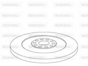 WOKING NSA1032.10 stabdžių diskas 
 Dviratė transporto priemonės -> Stabdžių sistema -> Stabdžių diskai / priedai
4174210012