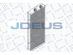 JDEUS RA2070070 šilumokaitis, salono šildymas 
 Šildymas / vėdinimas -> Šilumokaitis
6448Q6, 6448S6
