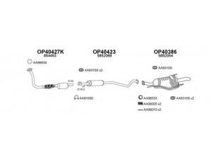 VENEPORTE 770060 išmetimo sistema