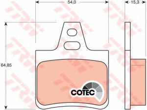 TRW GDB1247 stabdžių trinkelių rinkinys, diskinis stabdys 
 Techninės priežiūros dalys -> Papildomas remontas
95667788, E172193