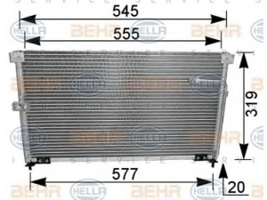 HELLA 8FC 351 036-301 kondensatorius, oro kondicionierius 
 Oro kondicionavimas -> Kondensatorius
GA5R-61-480 A, GA5R-61-480B