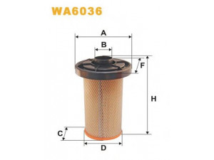 WIX FILTERS WA6036 oro filtras 
 Filtrai -> Oro filtras
95599502, 95643756, 95643756, 144401
