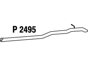 FENNO P2495 išleidimo kolektorius 
 Išmetimo sistema -> Išmetimo vamzdžiai
1485458