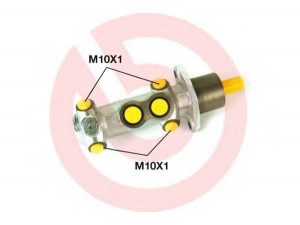 BREMBO M 23 035 pagrindinis cilindras, stabdžiai 
 Stabdžių sistema -> Pagrindinis stabdžių cilindras
9948585, 010642, 24212017273, 402382