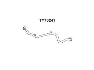 VENEPORTE TY70241 išleidimo kolektorius
1741054720, 1741054721, J1741054720
