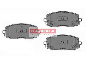 KAMOKA JQ1013566 stabdžių trinkelių rinkinys, diskinis stabdys 
 Techninės priežiūros dalys -> Papildomas remontas
58101 0XA01, 58101 0XA10, 58101 07A10