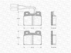MAGNETI MARELLI 363702160155 stabdžių trinkelių rinkinys, diskinis stabdys 
 Techninės priežiūros dalys -> Papildomas remontas
0060720648, 0060729279, 0060740845